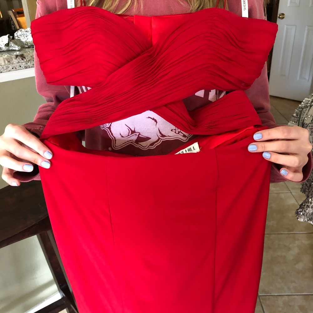 Red homecoming/ cocktail dress